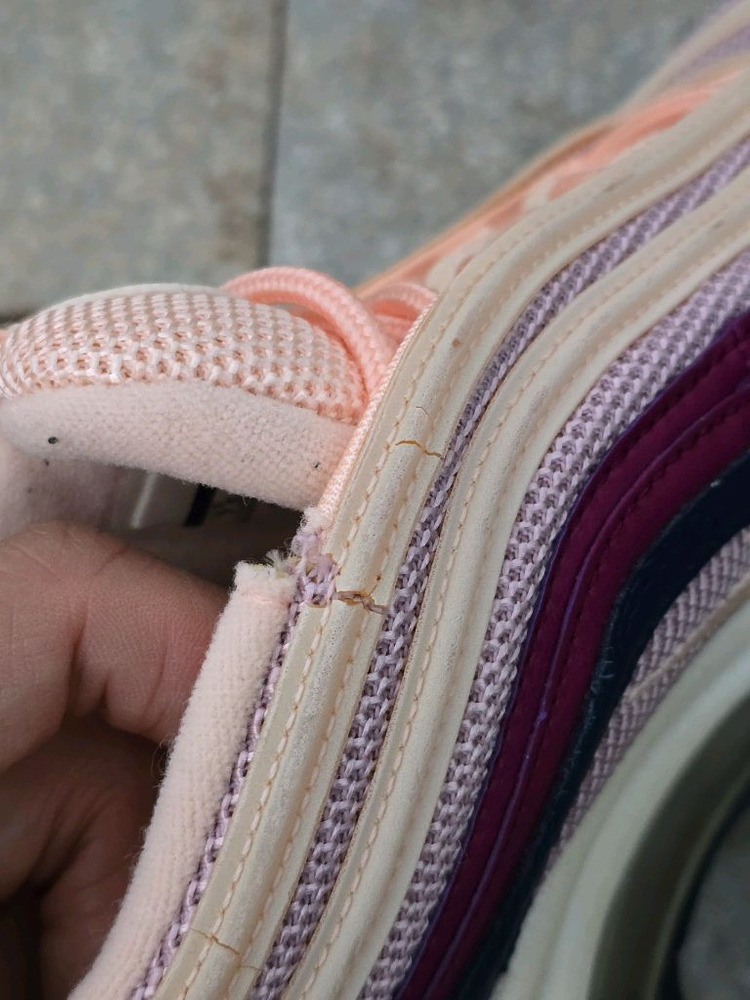 (245)나이키 에어맥스 97 플럼 초크 스니커즈 운동화 이미지