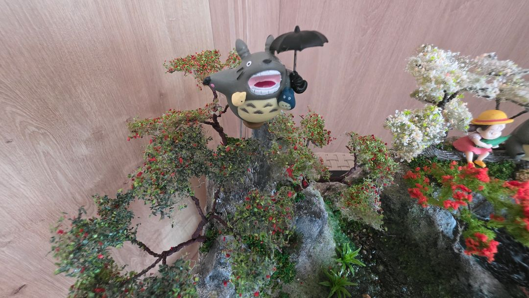 토토로 3종세트 디오라마 이미지