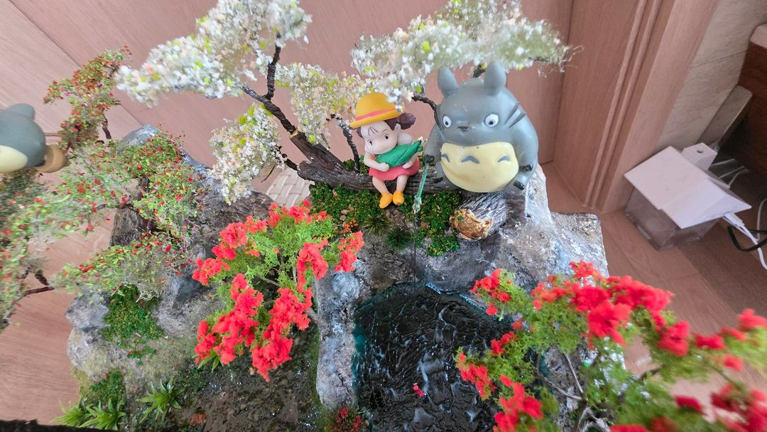 토토로 3종세트 디오라마 이미지