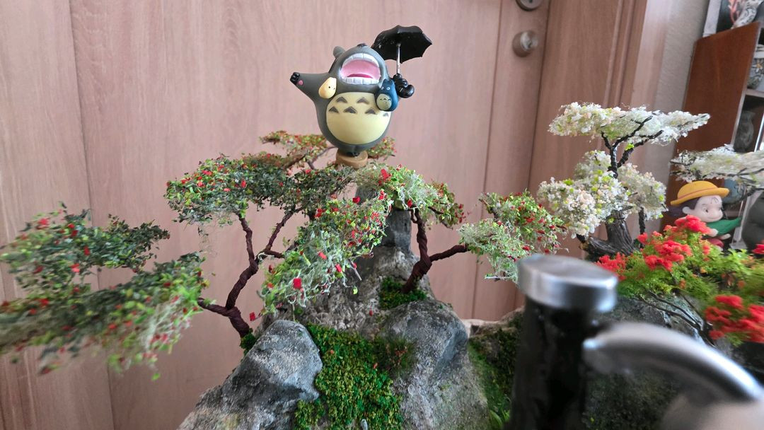 토토로 3종세트 디오라마 이미지