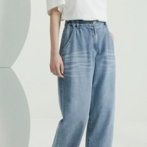 타임 밴딩 데님팬츠 이미지