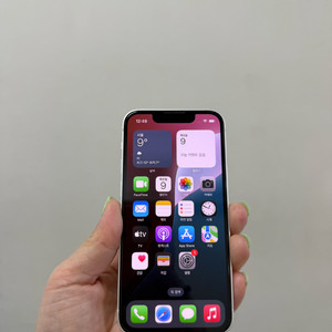 (부산중고폰) 아이폰13미니 화이트 128기가 공기계 판매해요 이미지