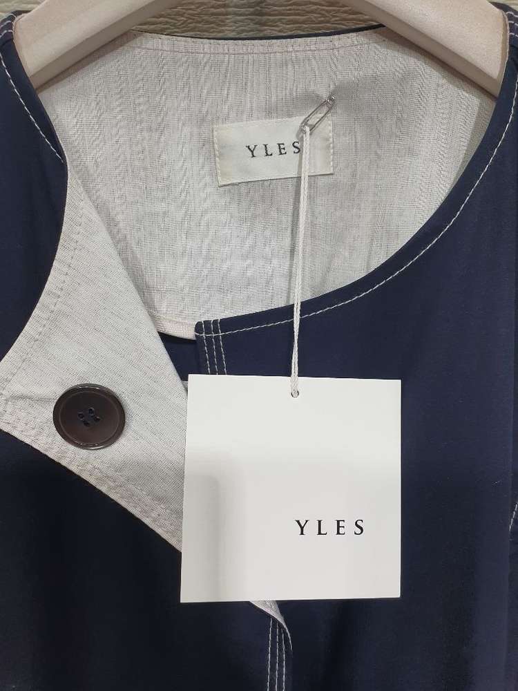 택부착 이레스 정품 스티치 배색 트렌치 원피스 66 이미지