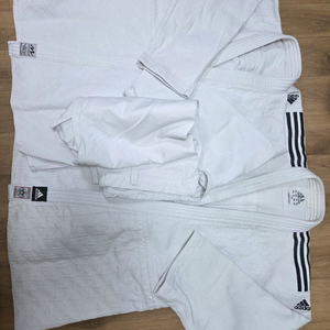 아디다스 선수용 유도복 170 상의 + 무술사 유도복 170 이미지