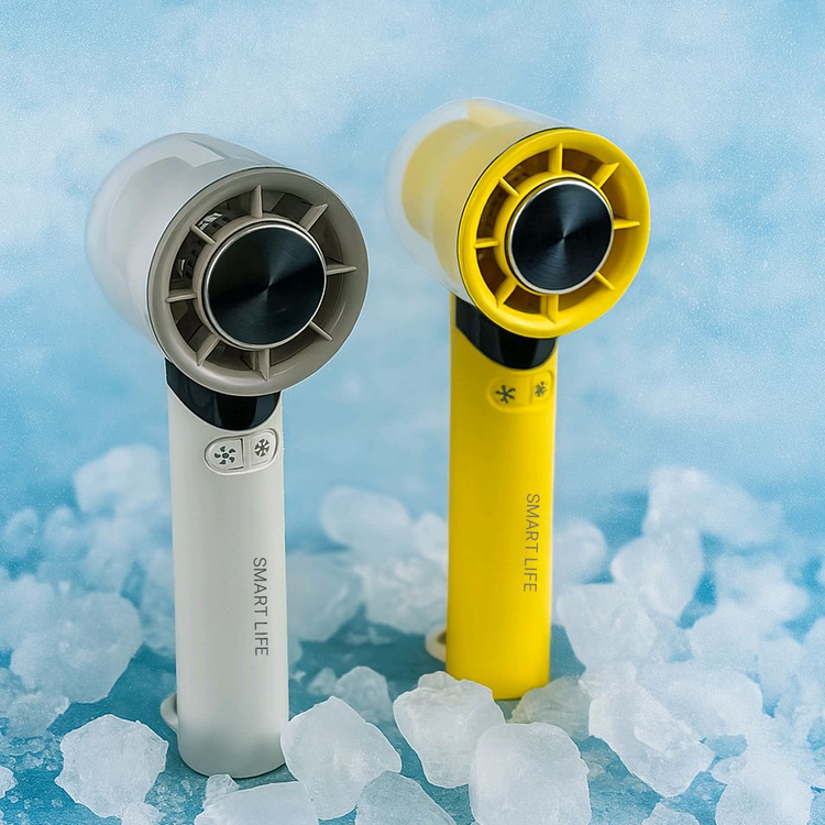 100단조절 냉각 휴대용 선풍기 이미지