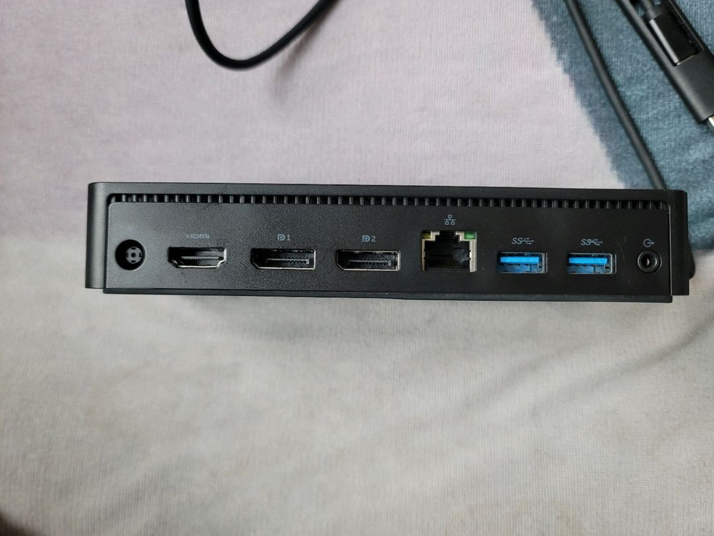 델 D6000 도킹스테이션(맥북 멀티모니터 최적 / 130W 정품 포함) 판매합니다. 이미지