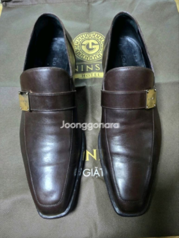 (가격인하) 정품 로에베 LOEWE 스퀘어토 로퍼 / 42 사이즈 / Made in Italy 남성 구두 이미지