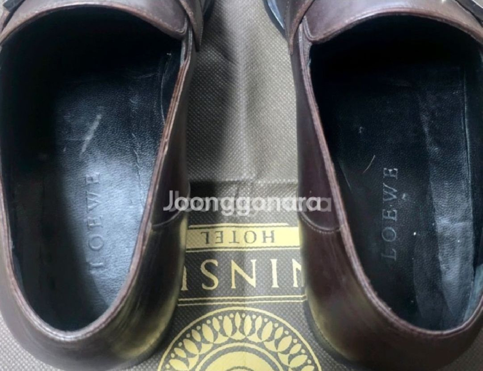 (가격인하) 정품 로에베 LOEWE 스퀘어토 로퍼 / 42 사이즈 / Made in Italy 남성 구두 이미지