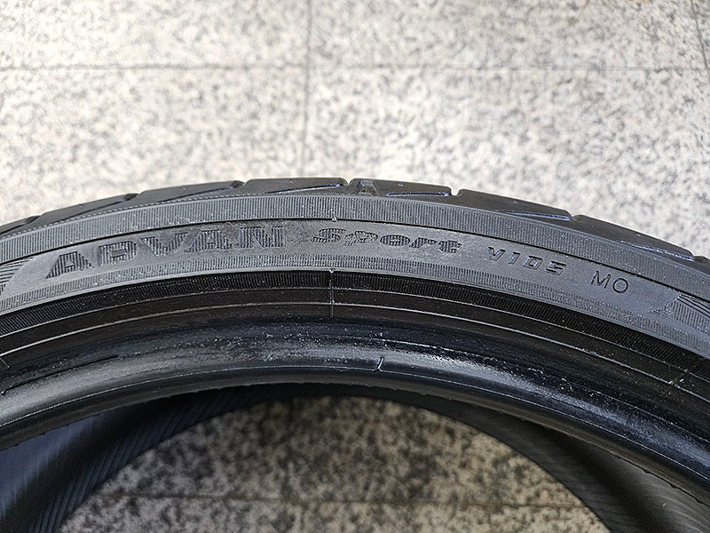 요코하마 어드반스포츠 v105 275-30-20 중고 이미지