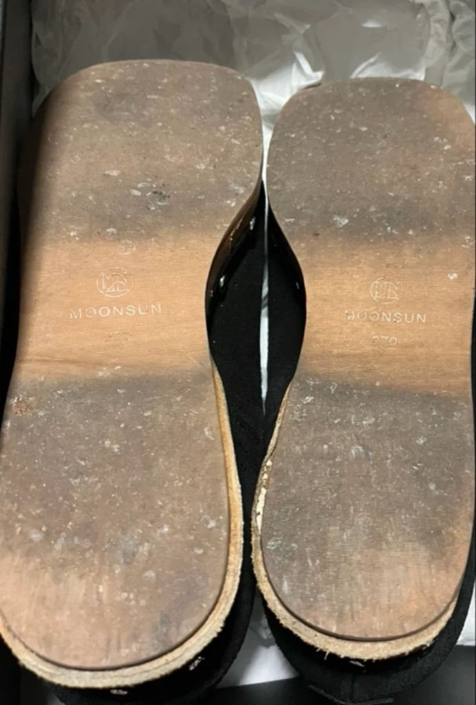 문선 Moonsun 클로그 로퍼 270사이즈 구두 팝니다!! 이미지