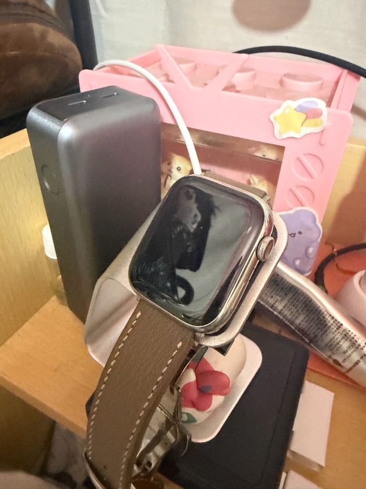 (전국직거래)애플워치 에르메스 7 45mm 풀박스+정품 스트랩 이미지