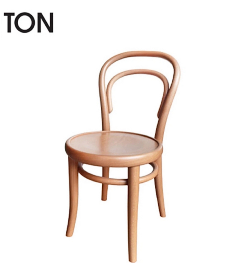 Ton 톤체어 키즈 의자 내추럴 정품. 이미지