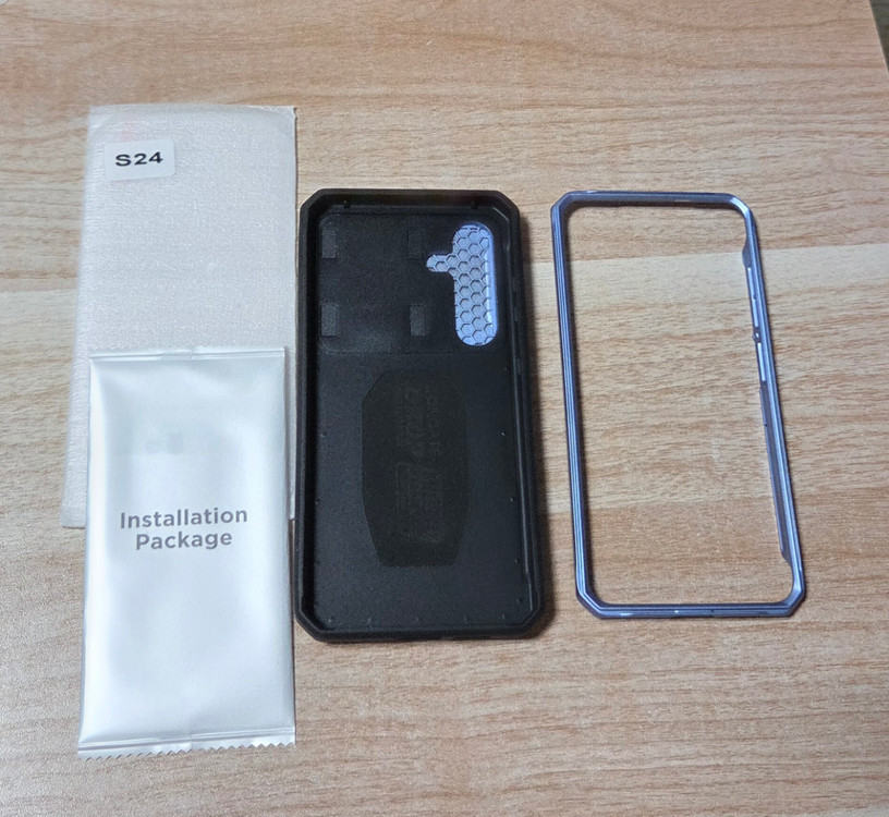 통에이트 TONGATE 갤럭시S24 풀커버 케이스 개봉 새제품 이미지