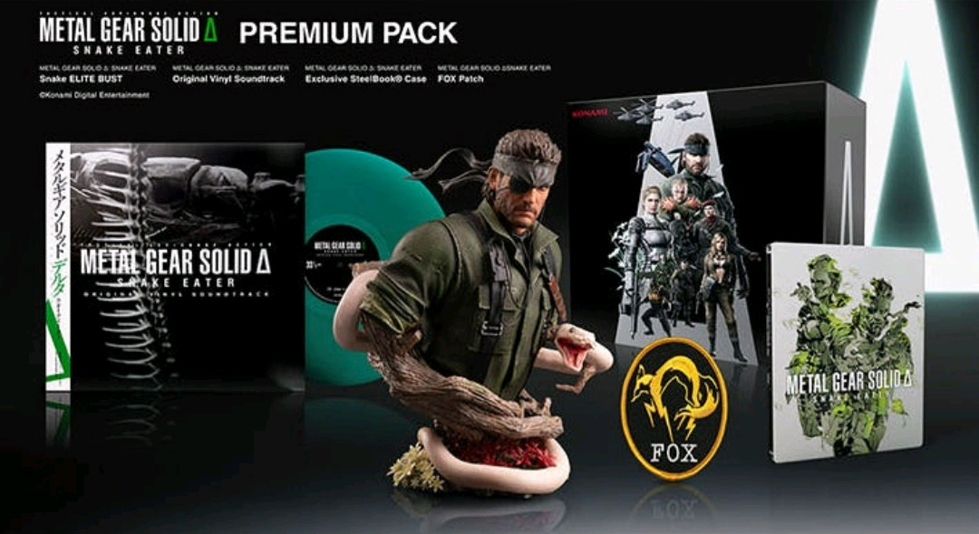 일괄판매)PS5 30주년 포탈 + 메탈기어솔리드 델타 프리미엄팩 한정판 이미지