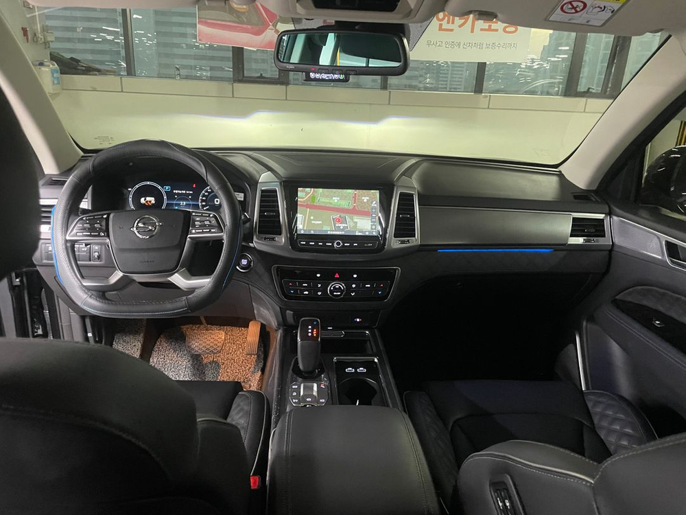 올 뉴 렉스턴 디젤 2.2 4WD 프레스티지 중고차 20년12월 21년형 27772KM 완전무사고 입니다. 이미지