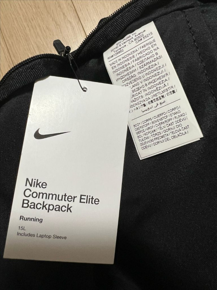 나이키 커뮤터 엘리트 러닝 백팩(새상품) 이미지