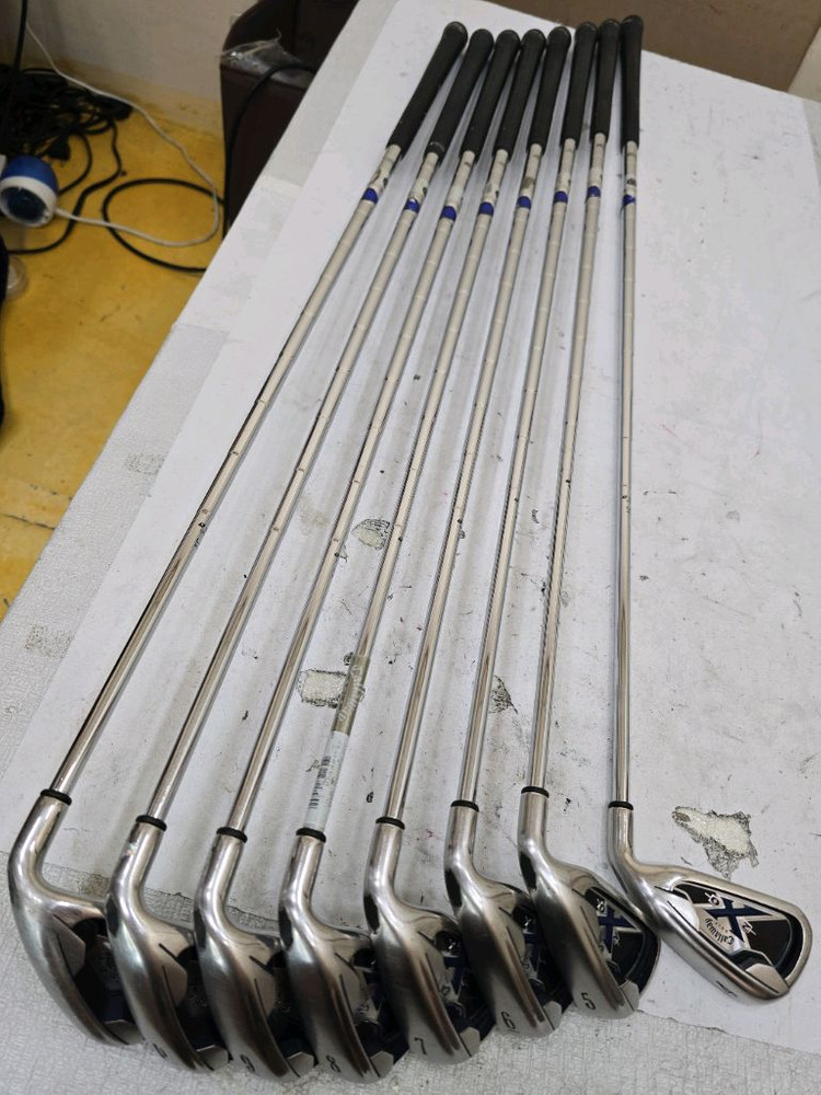 40만 캘러웨이 스틸 아이언 젝시오 등 남성용 중고골프채 풀세트 이미지