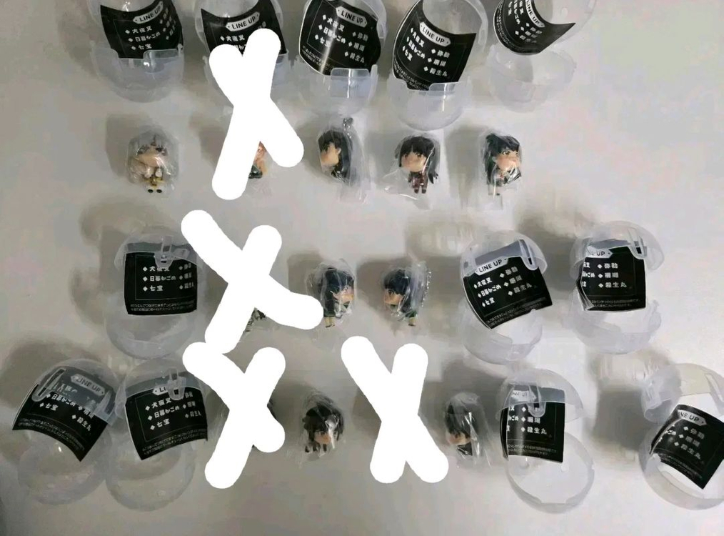 이누야샤 주렁주렁 연결 대롱 가챠 (셋쇼마루,가영,미륵,산고) 이미지