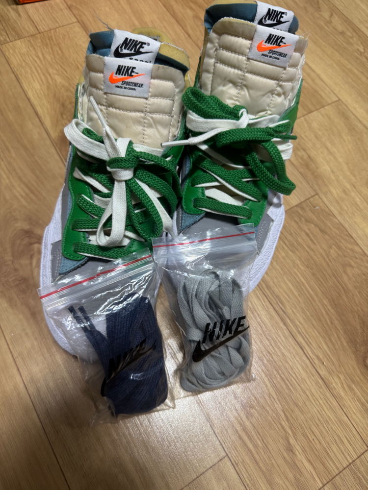 [260mm] 나이키X사카이 블레이저 로우 그린 [정품] 이미지