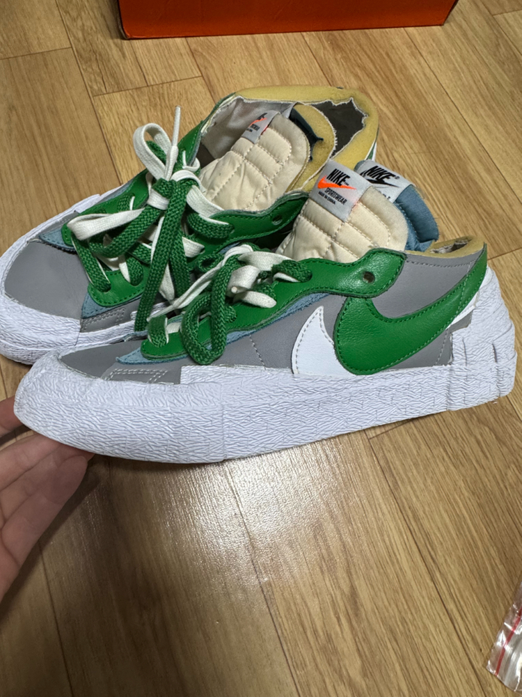 [260mm] 나이키X사카이 블레이저 로우 그린 [정품] 이미지