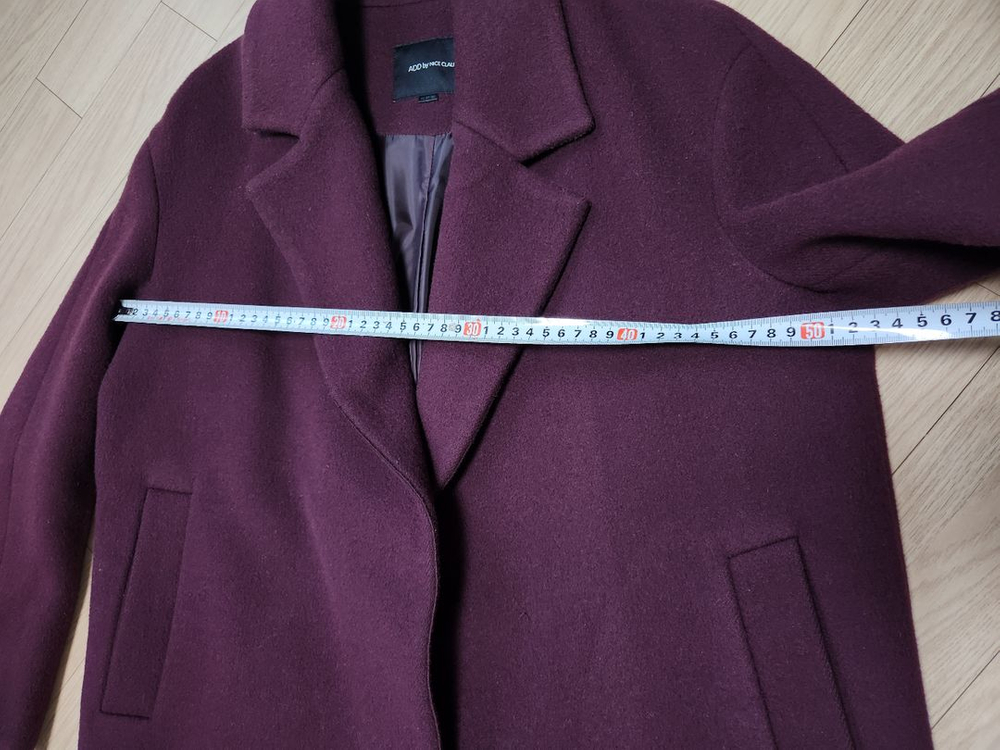 나이스클랍 여성 오버핏 코트 55 사이즈 이미지