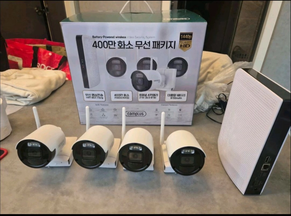 Camplus 400만 화소 무선 카메라 패키지 이미지