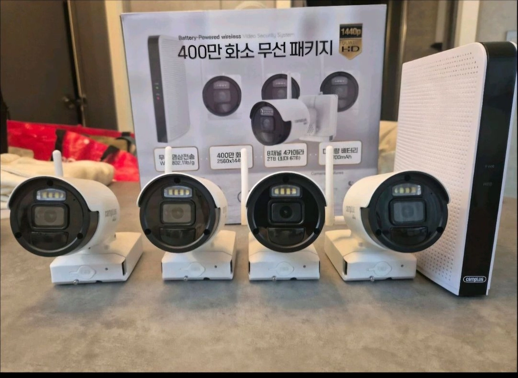 Camplus 400만 화소 무선 카메라 패키지 이미지