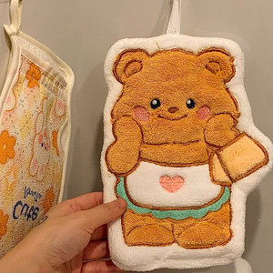 욕실 주방 핸드타월 4세트 이미지