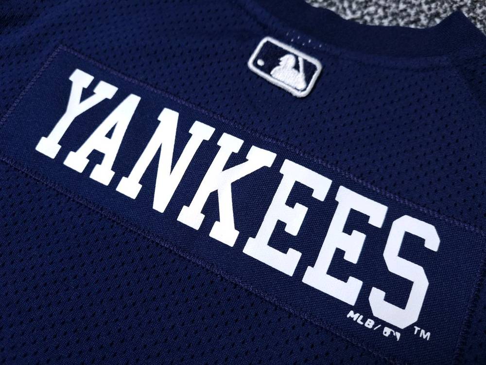 [무료배송][110]MLB 키즈 뉴욕양키스 매쉬 반팔티 이미지