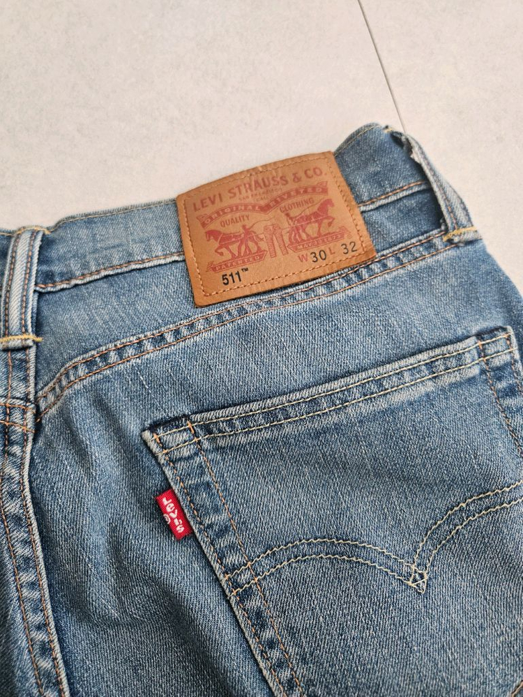 리바이스 511 데님 청바지 W30 L32 이미지