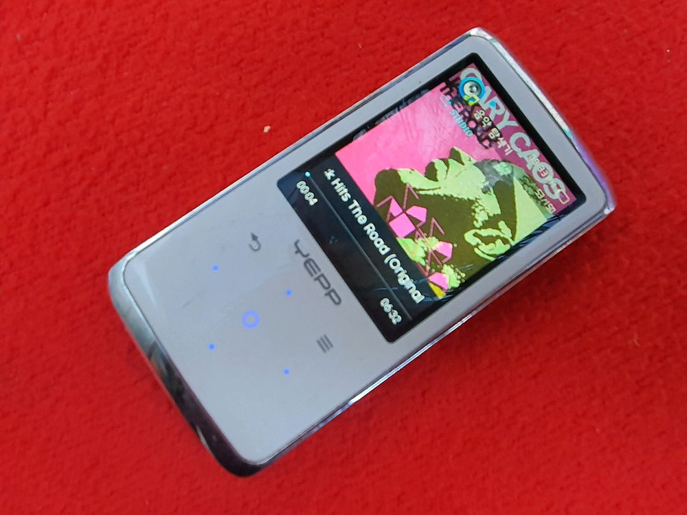 삼성 mp3 yp-q2 화이트 이미지