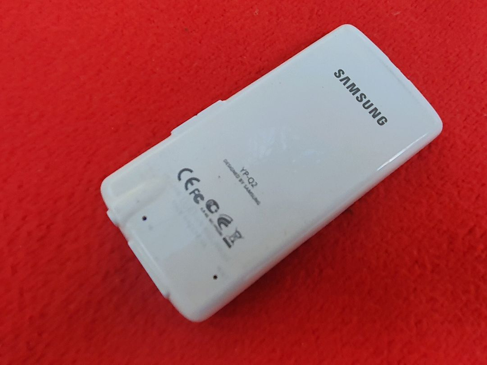 삼성 mp3 yp-q2 화이트 이미지