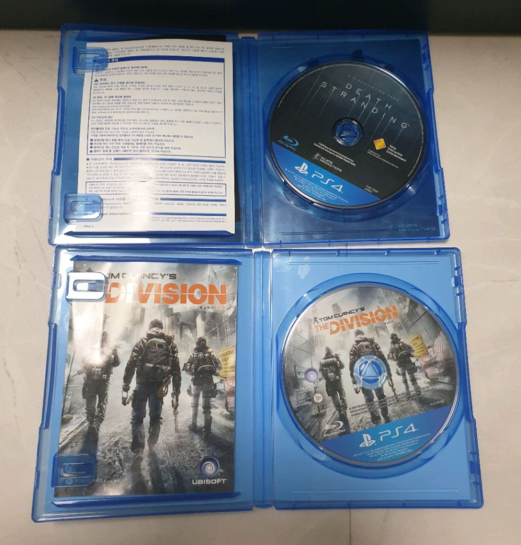 PS4 플스4 게임CD 타이틀 2종 이미지