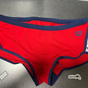 아레나 아이콘스 숏사각 레드/네이비 36 , 풀타임 수모 택1 이미지