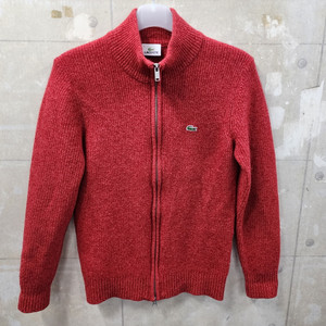 (95)라코스테 정품 남성 니트 집업 가디건/95size/상태우수 이미지
