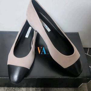 새상품 금강제화 비제바노 펌프스 플랫슈즈 여자 가죽 구두 230 이미지