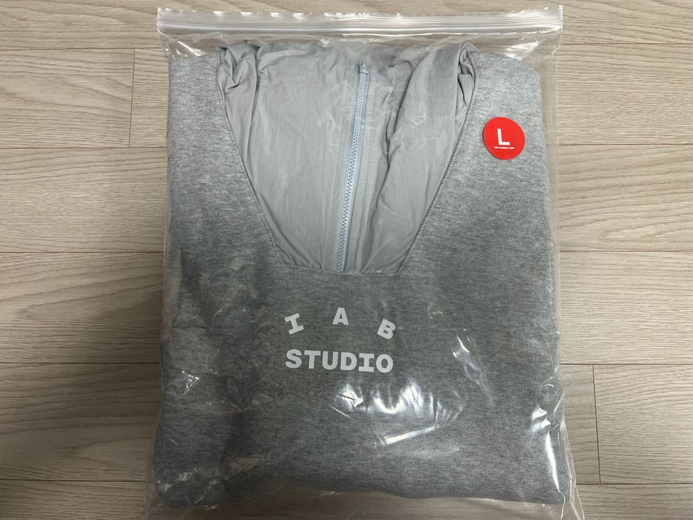 아이앱 우븐 후디 그레이 화이트 S,M,L,XXL 판매 이미지