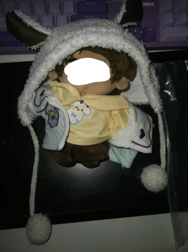 20cm 15cm 솜인형 솜깅 인형옷 양옷 염소옷 15깅 20깅 이미지