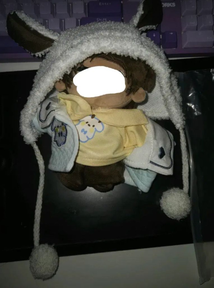 20cm 15cm 솜인형 솜깅 인형옷 양옷 염소옷 15깅 20깅 이미지
