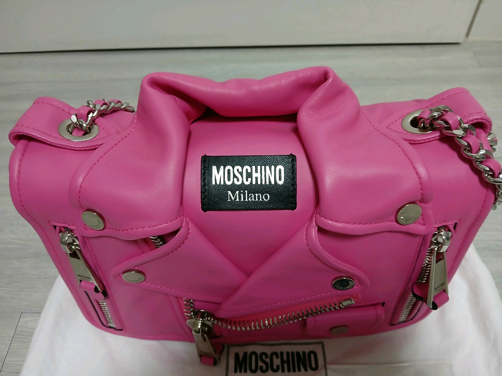 명품백 모스키노 핑크가방 자켓백 자켓가방 이미지