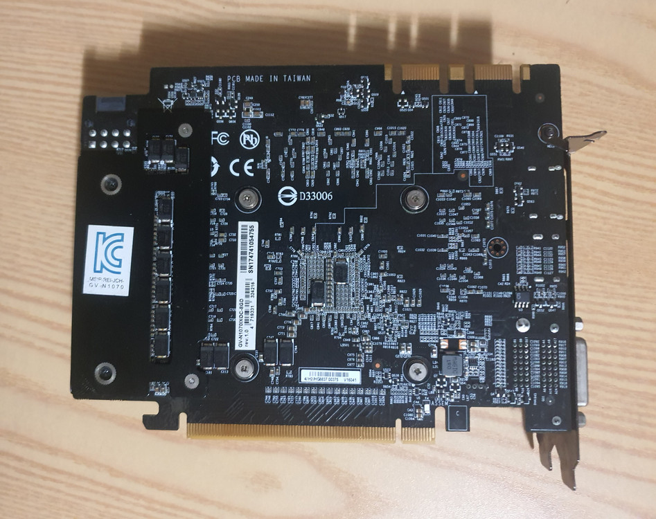 [고장] GIGABYTE GTX1070 Mini ITX OC D5 8GB 이미지