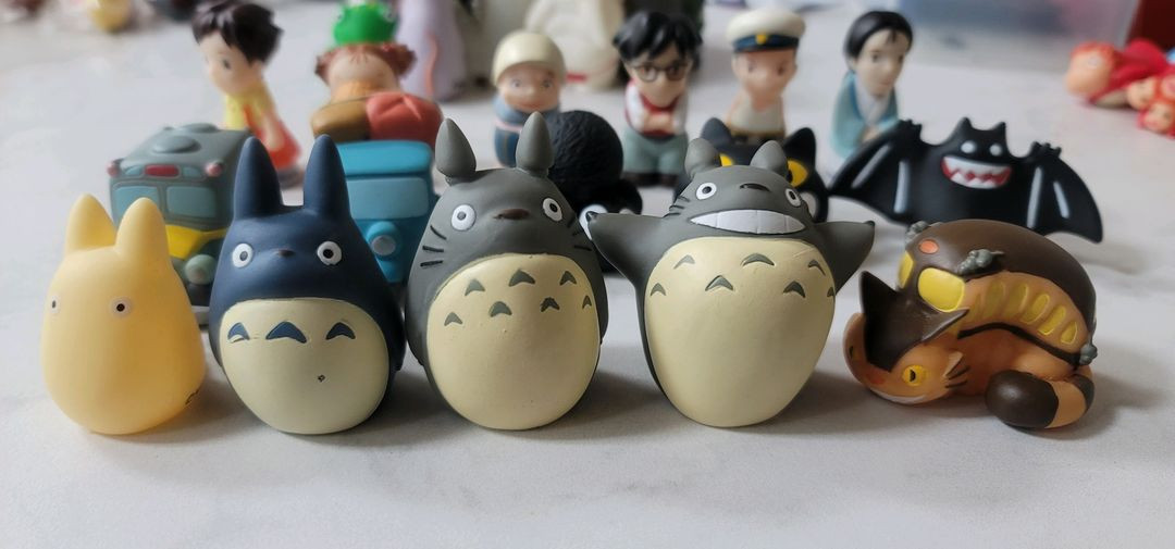 지브리 손가락인형 이웃집토토로 16종 세트 이미지