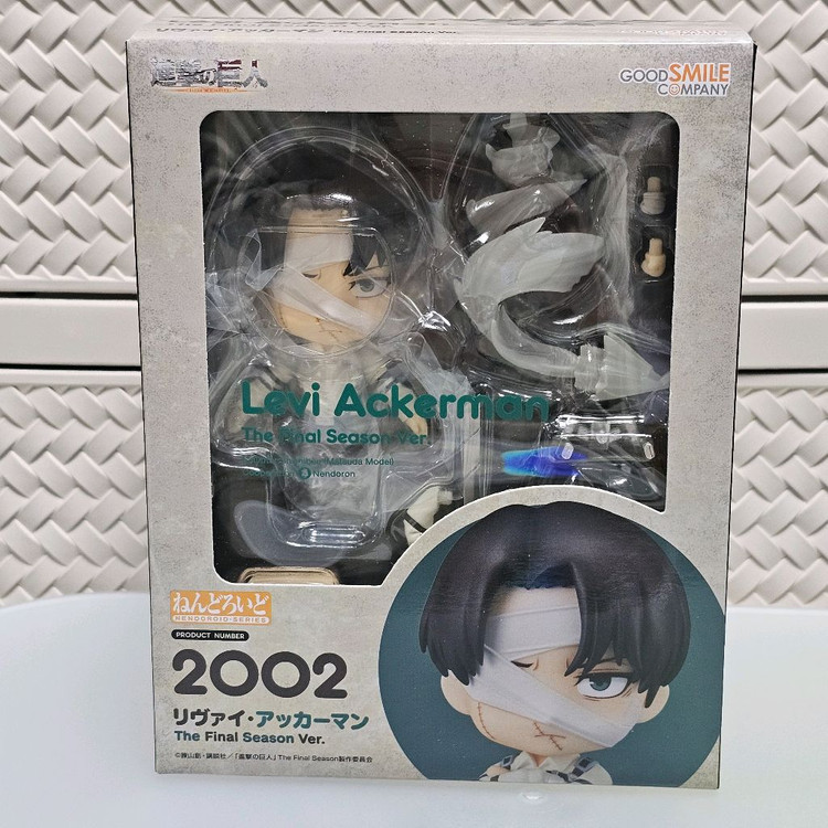 미개봉)진격의거인 리바이 파이널 넨도로이드 2002 피규어 이미지