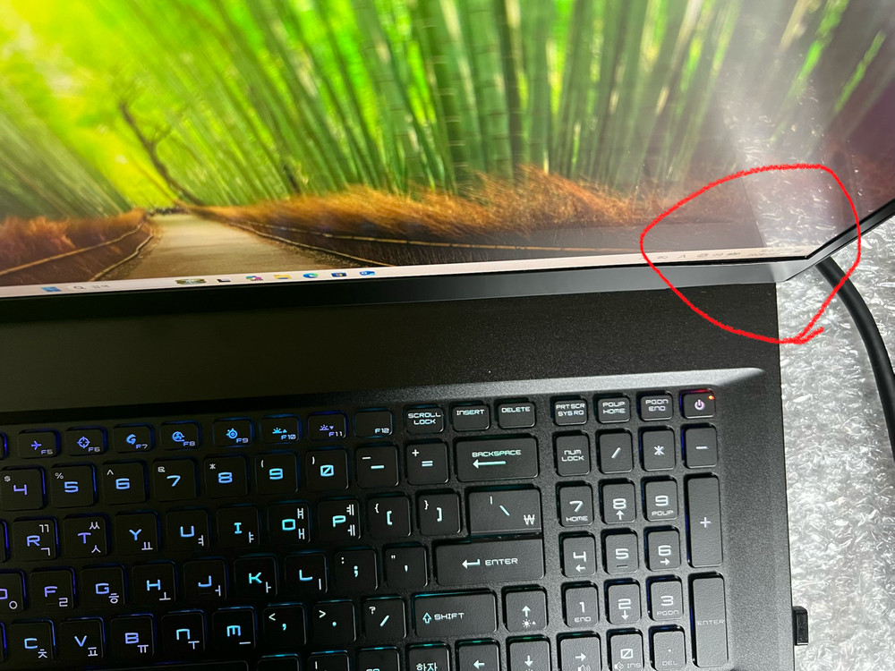 MSI GP76 17인치 i7-11800H, RTX3070 게이밍 노트북 이미지