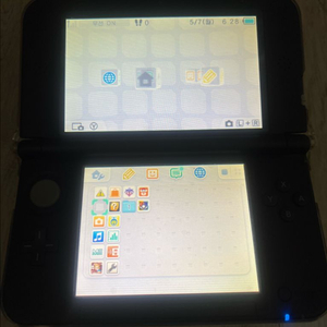 닌텐도 3ds xl (s급)+게임 9종 + 포켓몬 화이트2 곽팩 이미지