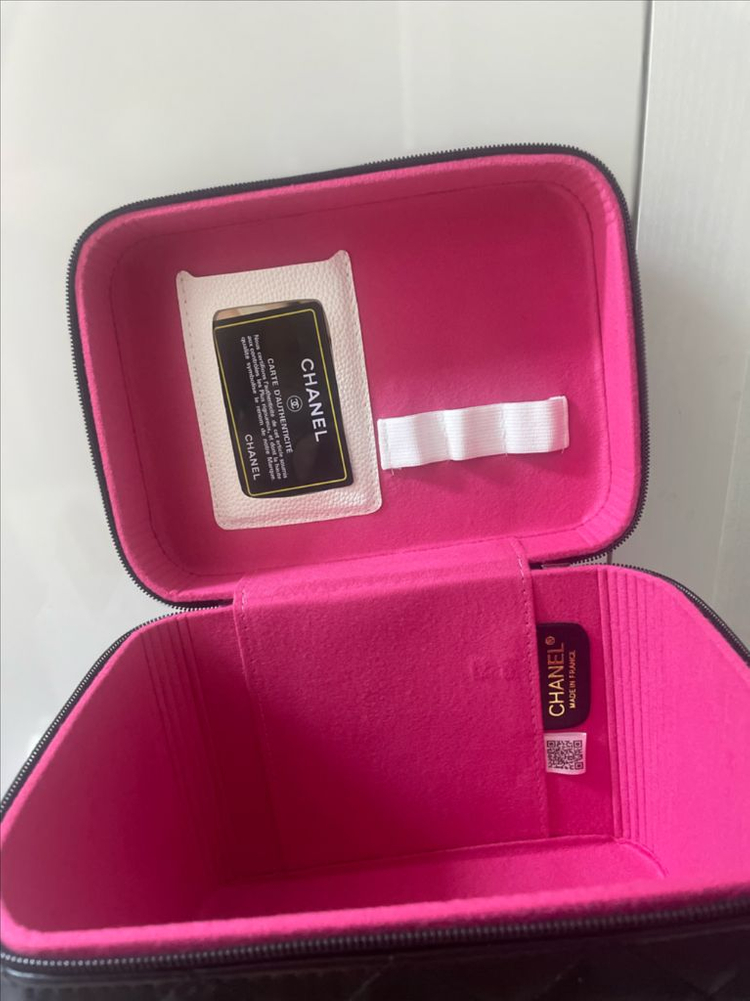 퀼팅 메이크업 가방 셋트 이미지