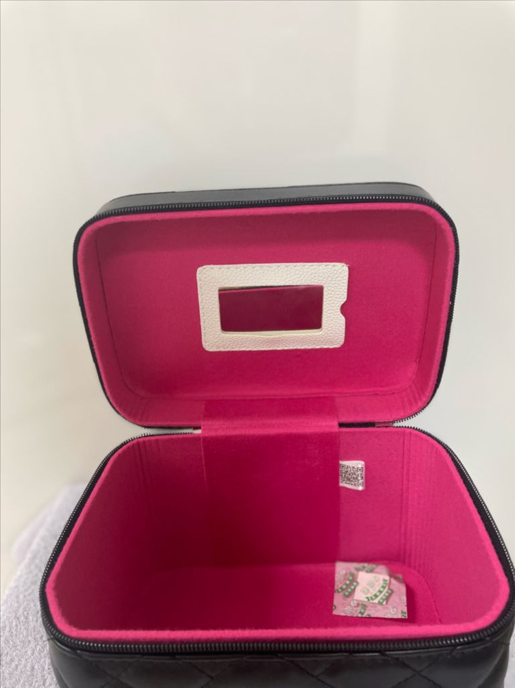 퀼팅 메이크업 가방 셋트 이미지