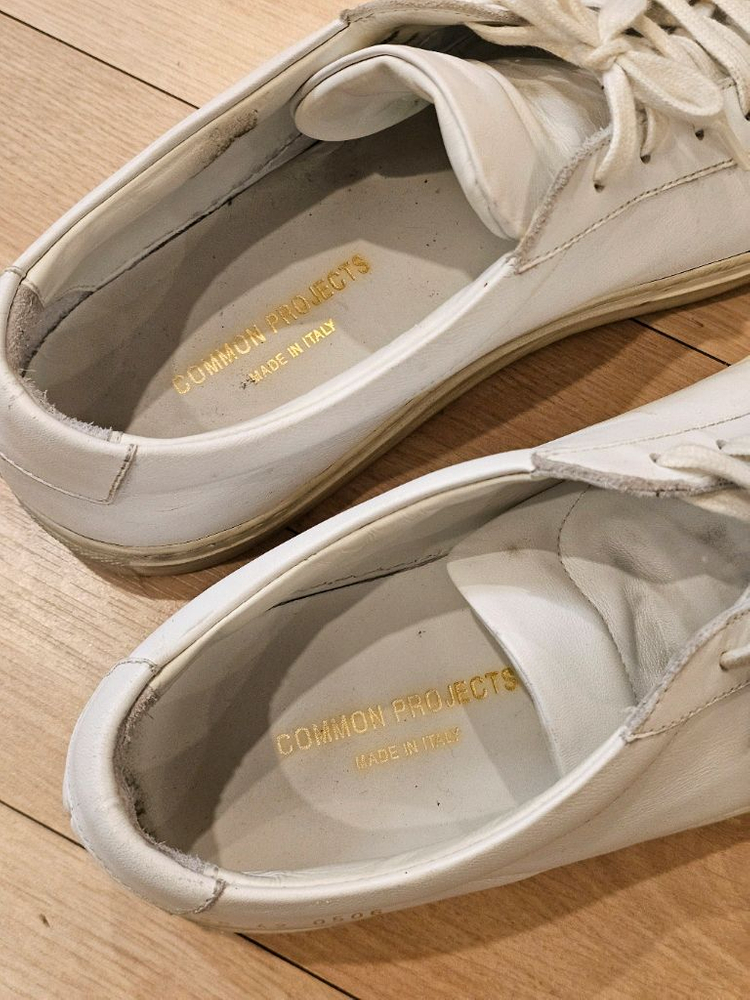 커먼 프로젝트 아킬레스 로우 화이트 레더 스니커즈 1528 0506 42사이즈 이미지