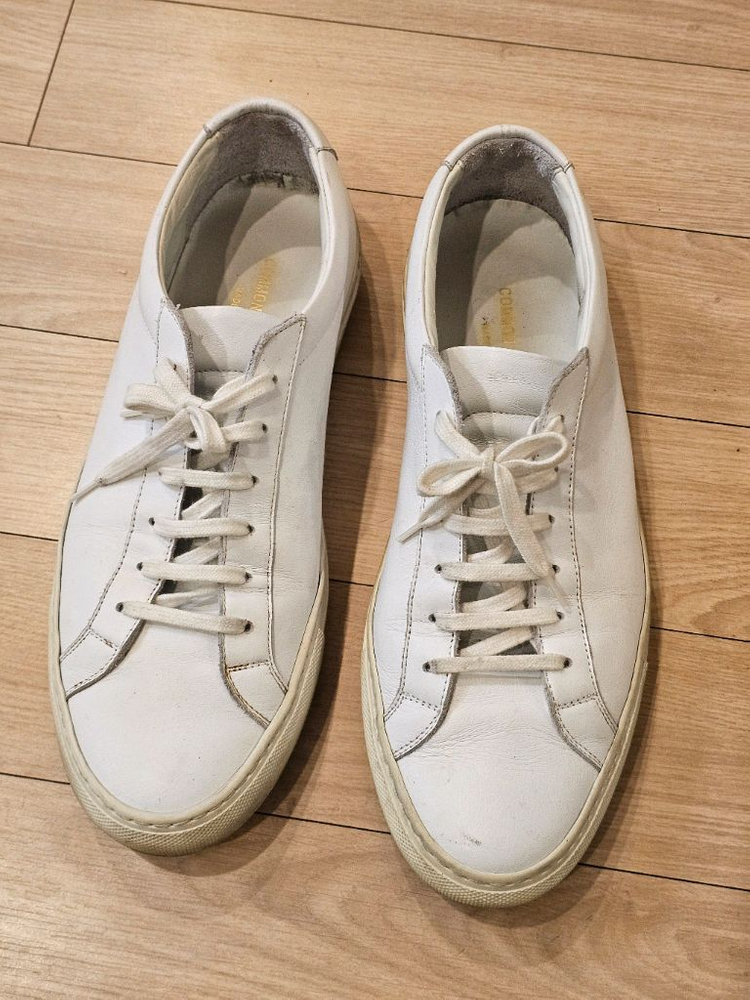 커먼 프로젝트 아킬레스 로우 화이트 레더 스니커즈 1528 0506 42사이즈 이미지