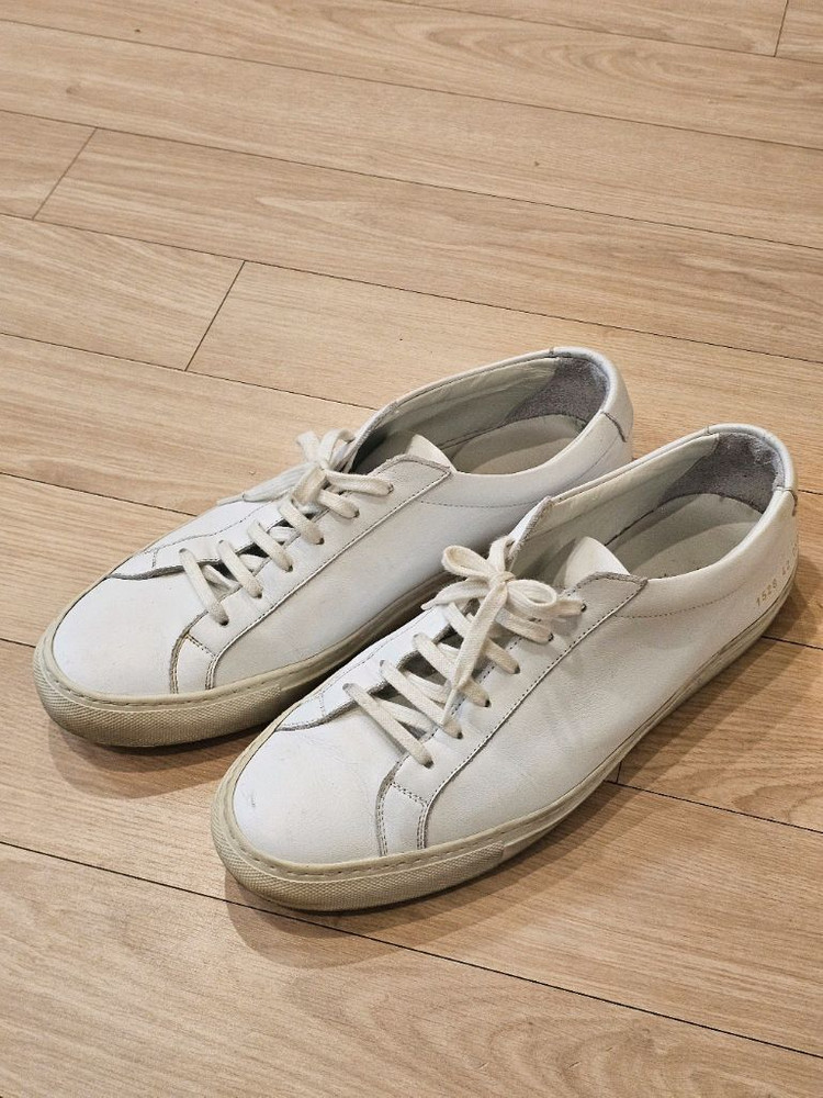 커먼 프로젝트 아킬레스 로우 화이트 레더 스니커즈 1528 0506 42사이즈 이미지